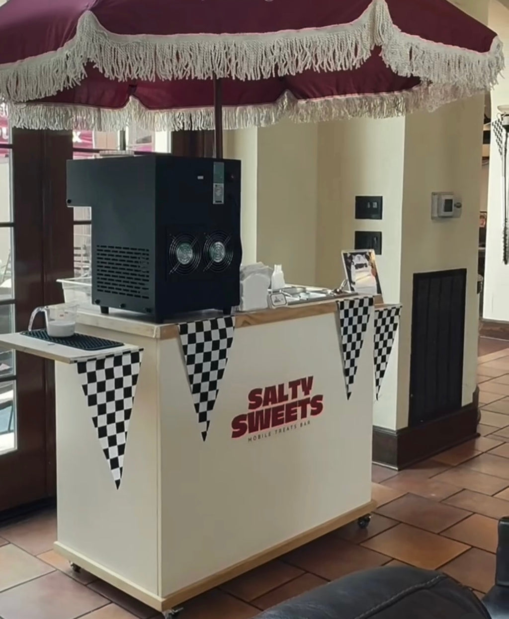 Coffee Cart for Velvet Petal Company