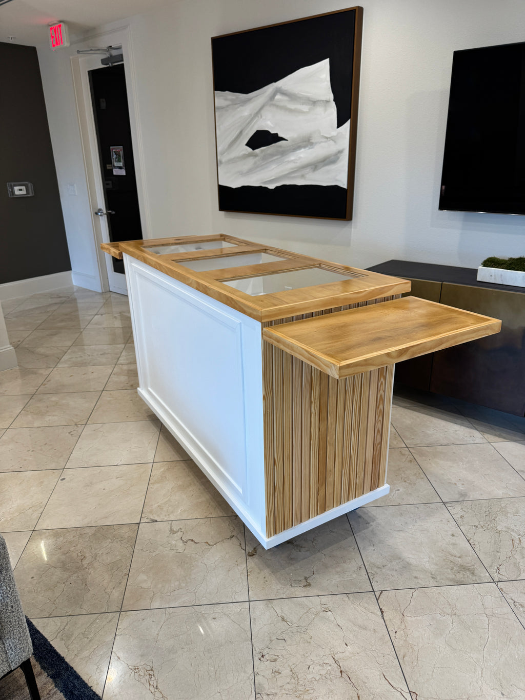 7ft Custom Charcuterie Cart