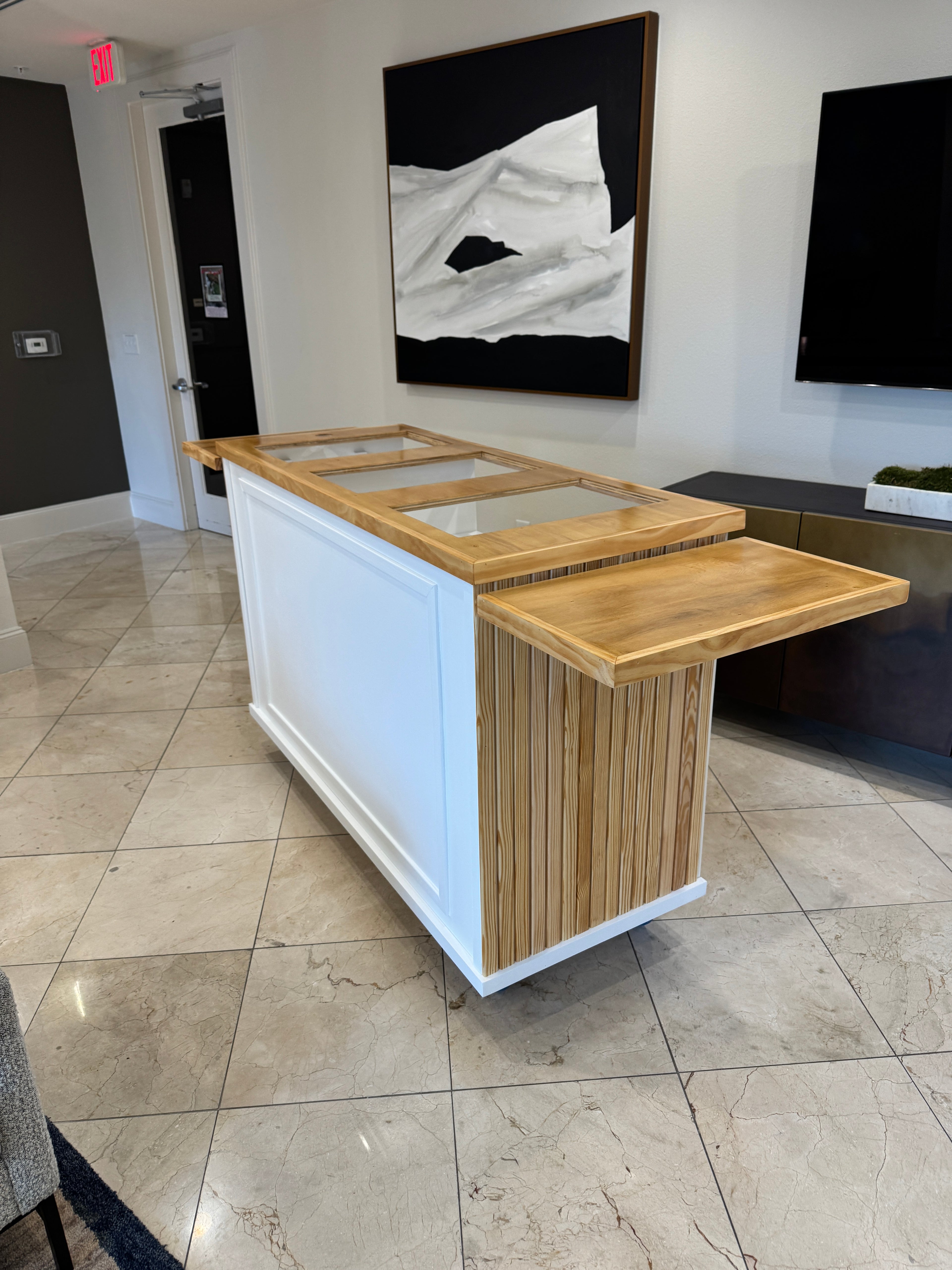 7ft Custom Charcuterie Cart