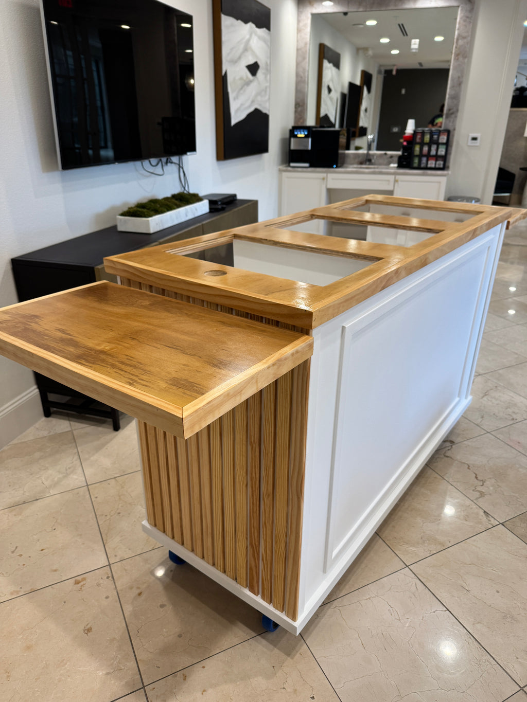 7ft Custom Charcuterie Cart