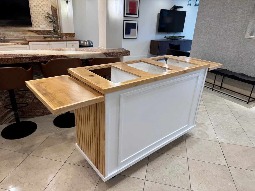 7ft Custom Charcuterie Cart