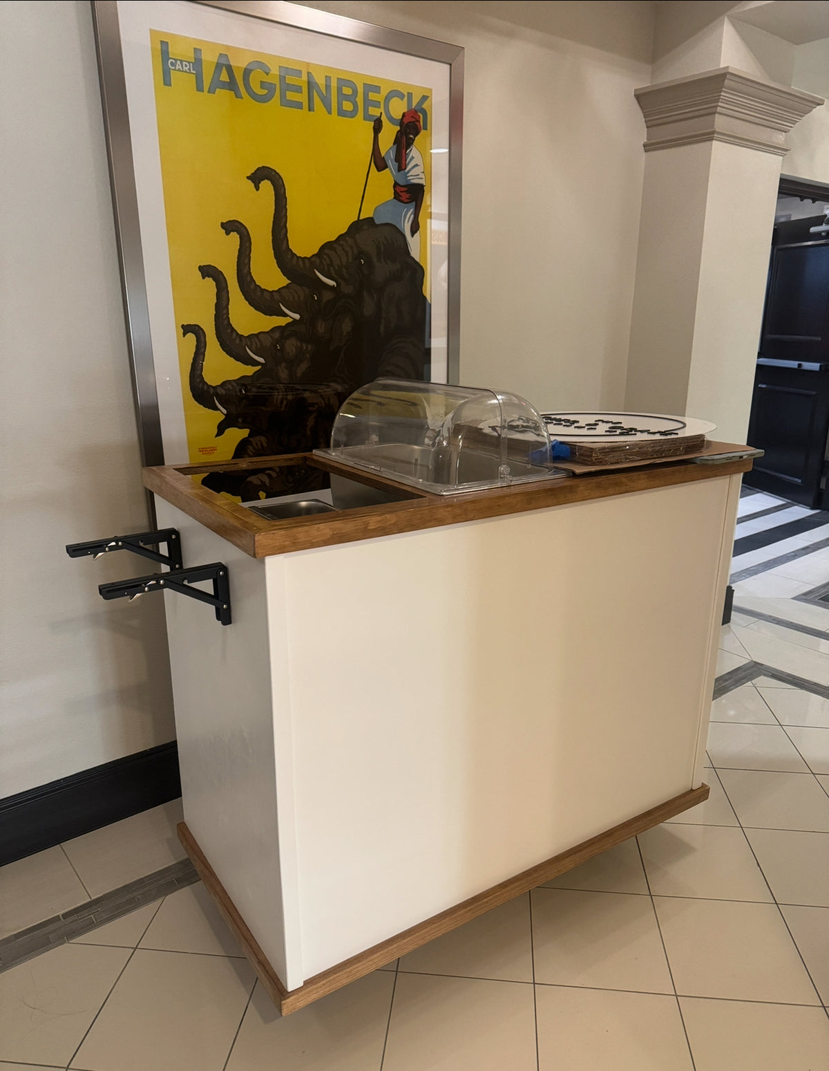 Collapsible Coffee Cart for Honey Light Coffee/ Second and Final Payment