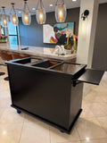 Collapsible Charcuterie Cart with Wheels